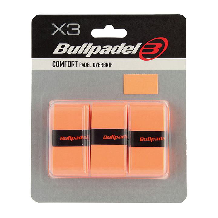 Bullpadel GB-1200 Comfort Overgrip 3-Pack Orange